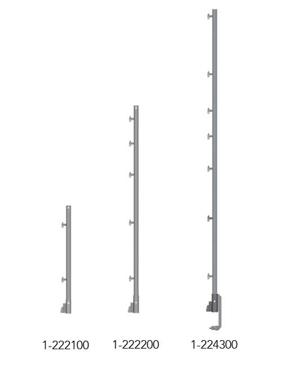 Poteau de garde-corps Tobler SA