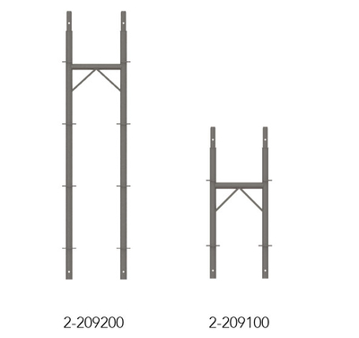 Cadre d'échafaudage en acier 40 cm Tobler AG