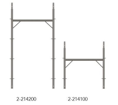 Cadre d'échafaudage en acier 95 cm Tobler AG