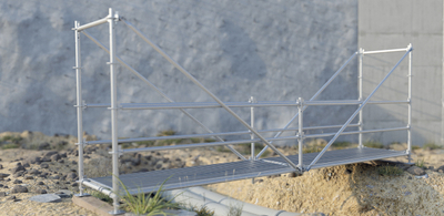 Accés aux chantiers Variante 1 Tobler AG