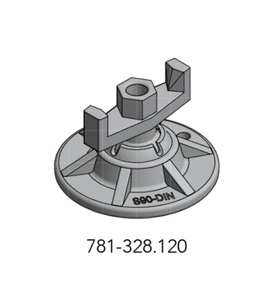 Plaque d’articulation à rotule 15,0 Tobler SA