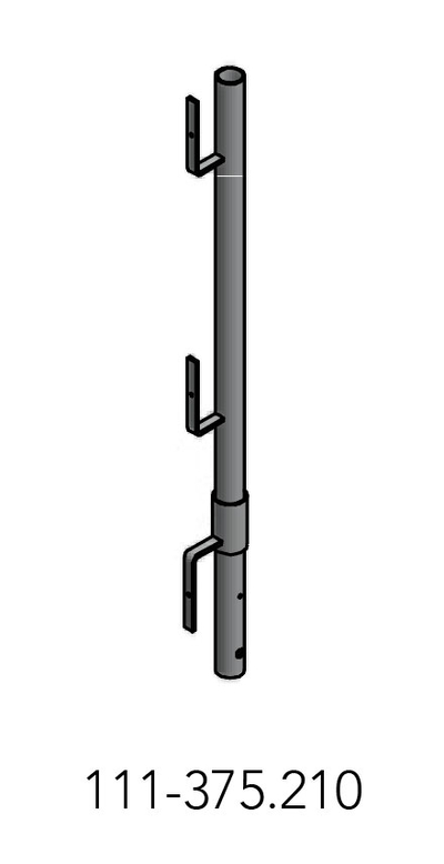 TS12 Poteau de rambarde GP 120 Tobler SA