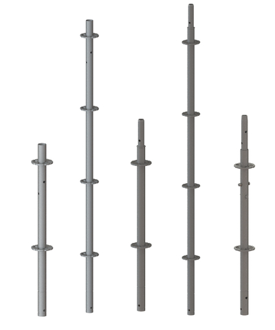 Poteau vertical en acier Tobler SA