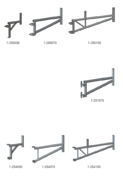 Console extérieure en acier Tobler AG